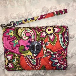 vera bradley wristlet wallet